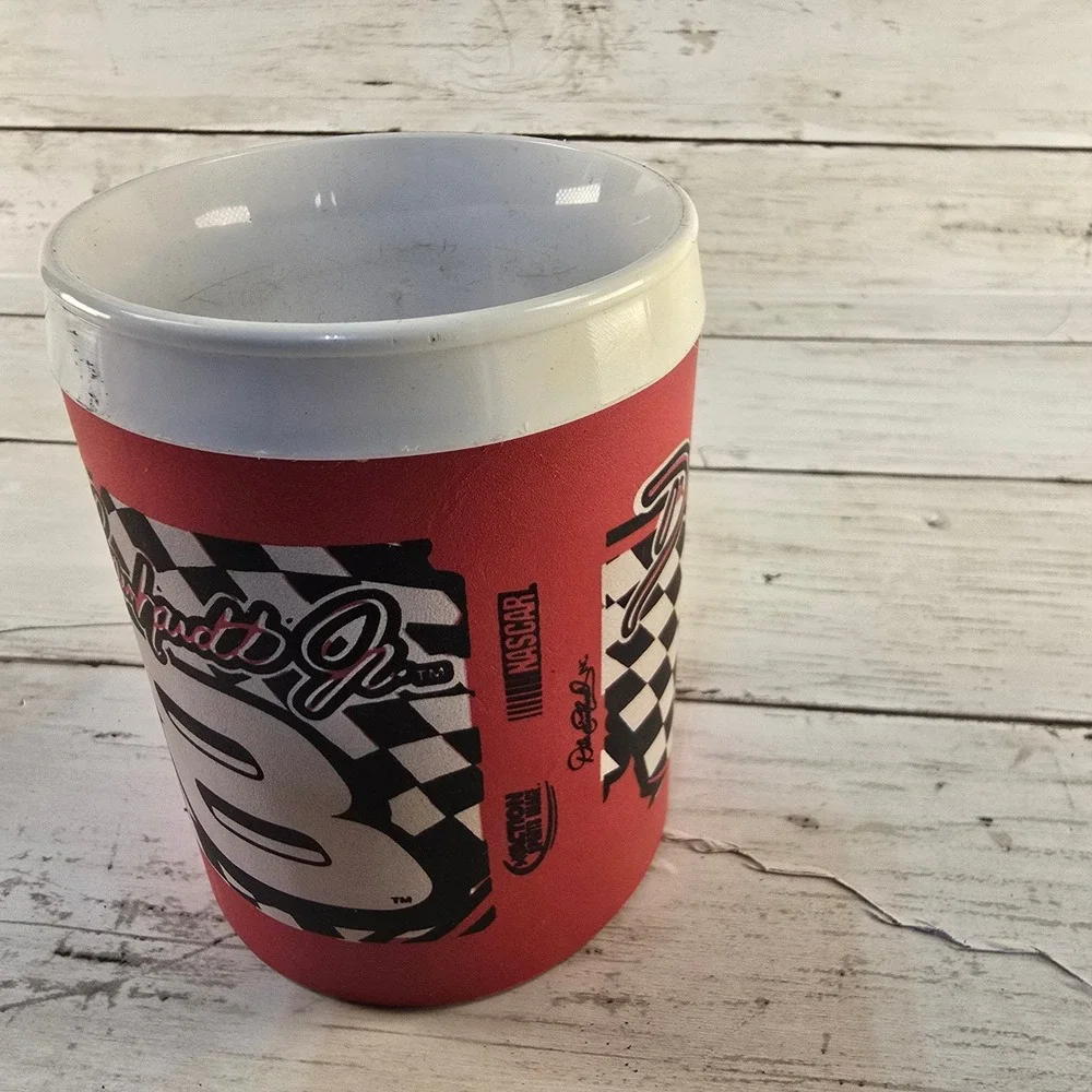 Dale Earnhardt Jr 8 NASCAR Classic Coolie Insulated‎ Cup Holder Red White USA